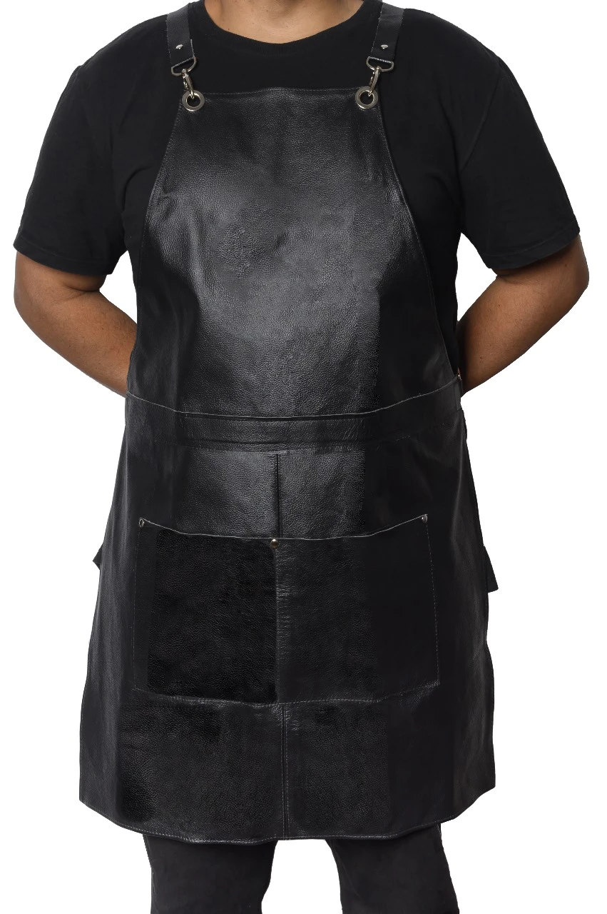 Avental de couro personalizado